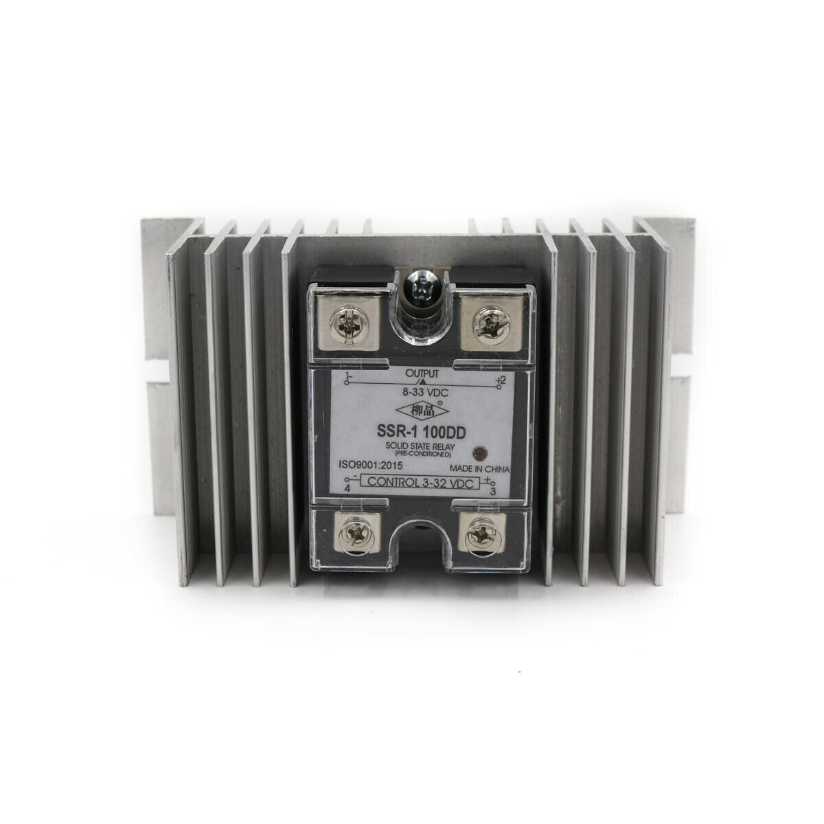 100 Amp Solid State Relay With Heat Sink For Solar Charge Controllers